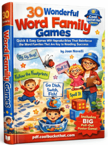 30 Wonderful Word Family Games (Word Family)