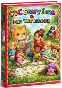 CVC Story Time Fun Worksheets