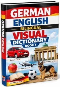 German English Bilingual Visual Dictionary Book 1