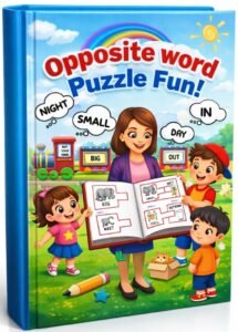 Opposite Words Puzzle Fun!