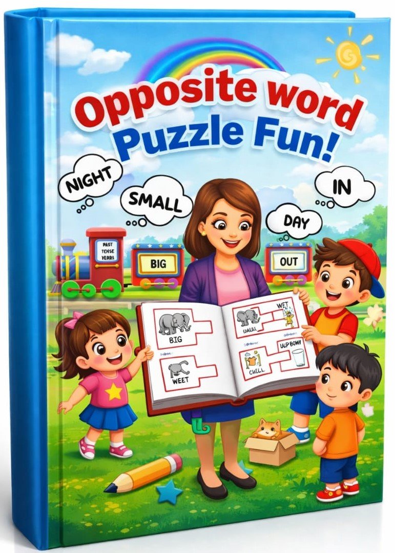Opposite Words Puzzle Fun!